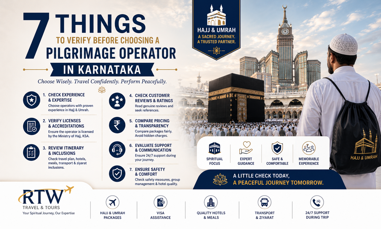 7 Things to Verify Before Choosing a Pilgrimage Operator in Karnataka