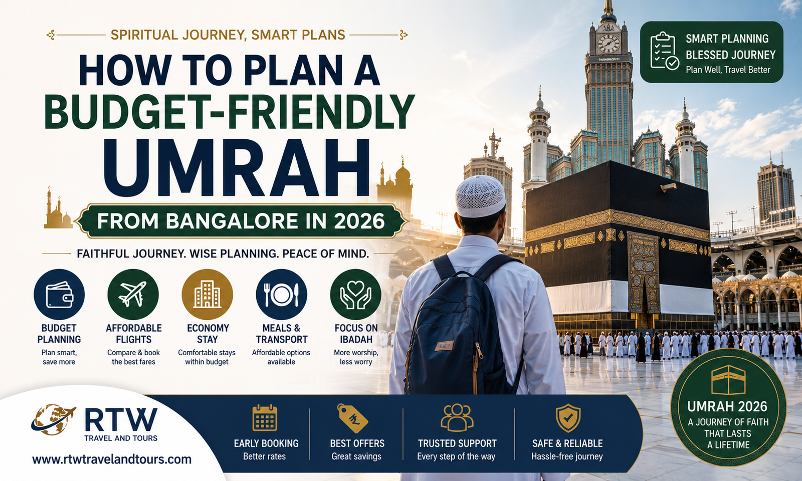 How to Plan a Budget-Friendly Umrah from Bangalore in 2026