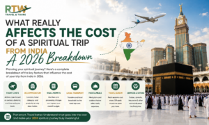What Really Affects the Cost of a Spiritual Trip From India